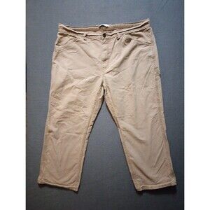 Blue Mountain Pants Mens 42X30 Beige Cotton Carpenter Utility